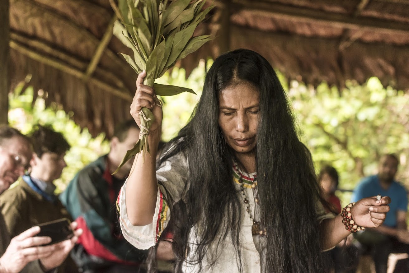 Shaman blessing ceremony - Activity - La Perla Amazon Cruise